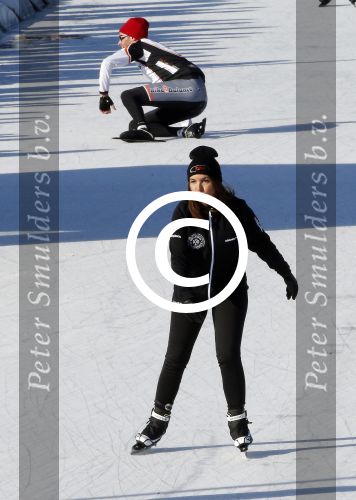 Biddinghuizen 8 maart 2015
Rosanna Kluivert schaatst mee voor de hollandse 100. een initiatief van Prins Bernhard jr