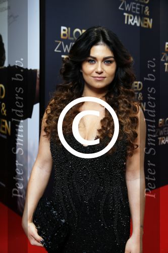 Amsterdam 30 maart 2015
Premiere Bloed zweet en tranen (film over het leven van Andre Hazes) in Tuschinski.
rachel Hazes met Roxeanne Hazes en vriend en Dre Hazes en vriendin