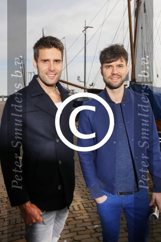 Volendam 5 maart 2014
Presentatie 100% NL Magazine ism postcodeloterij bij old Dutch.
Nick Schilder en Simon Keizer