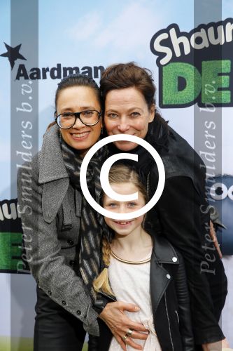 Amsterdam 22 maart 2015
Premiere Shaun het schaap in Tuschinski.
Suzanne Klemann met partner en dochter