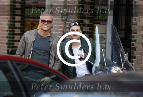 Amsterdam 17 maart 2015  
Koen Verweij en Sven Kramer in Amsterdam zuid.