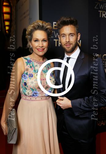 Amsterdam 30 maart 2015
Premiere Bloed zweet en tranen (film over het leven van Andre Hazes) in Tuschinski.
Tanja Jess en Charly Luske