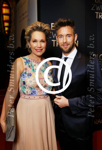 Amsterdam 30 maart 2015
Premiere Bloed zweet en tranen (film over het leven van Andre Hazes) in Tuschinski.
Tanja Jess en Charly Luske