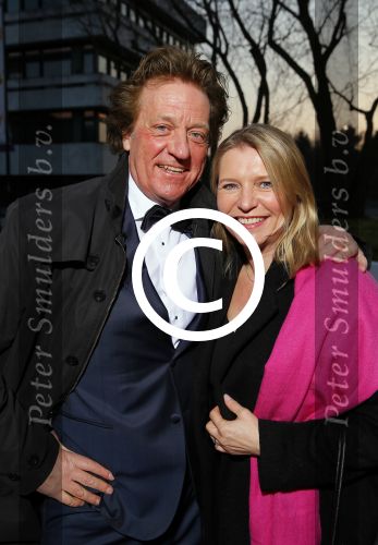 Hilversum 17 maart 2015
Uitreiking van de Buma Stemra prijzen in studio 21.  
Tommie Peters met vrouw