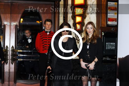 Amsterdam 30 maart 2015
Premiere Bloed zweet en tranen (film over het leven van Andre Hazes) in Tuschinski.
Waylon met vriendin Joelle Witschge