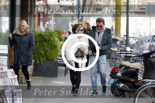 Amsterdam 30 maart 2015  
Yvonne Brandsteder en Leco v Zadelhof op de cornelis schuytstraat