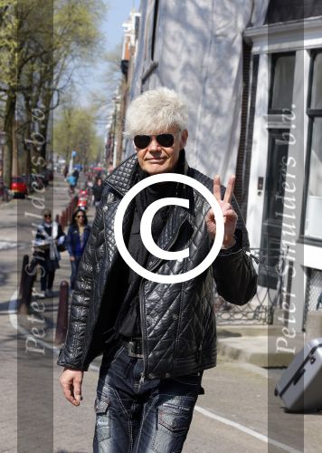 Amsterdam 11 april 2016
Ad Visser op straat in amsterdam