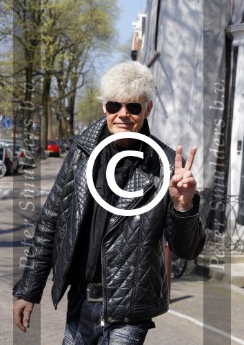 Amsterdam 11 april 2016
Ad Visser op straat in amsterdam