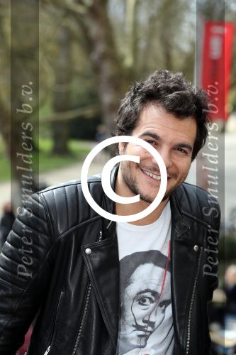 Amsterdam 9 april 2016 
Bijeenkomst van deelnemers aan het eurovision songfestival in het vondelpark.
Douwe Bob is de nederlandse inzending. Amir Frankrijk