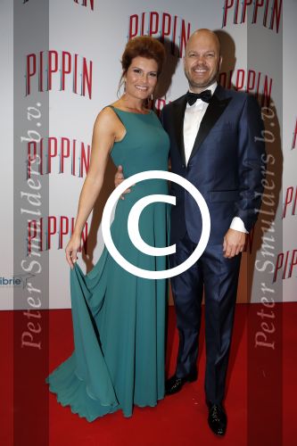 Amsterdam 10 maart 2016
Premiere Pippin in carre. Anouk van Nes en partner Pieter Athmer