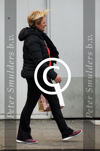 Amsterdam 14 maart 2016  
Caroline Tensen doet boodschappen in Amsterdam zuid.