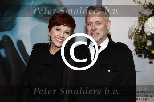 Amsterdam 15 april 2016
Premiere Natiuonaal Ballet in de stopera. Chazia Mourali met man Marc Schreuder