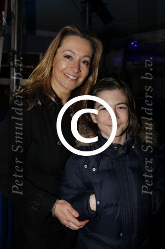 Amsterdam 17 maart 2016
Premiere circus du soleil bij amsterdam arena.
Cynthia Abma en zoon Vic