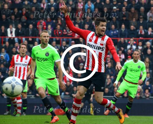 Eindhoven, 20 Maart 2016 Kompetitiewedstrijd PSV-AJAX, eindstand 0-2
Davy Propper