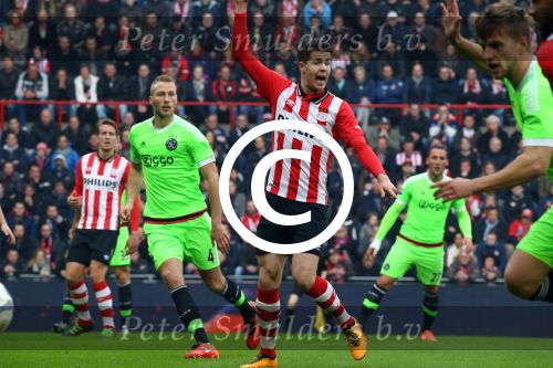 Eindhoven, 20 Maart 2016 Kompetitiewedstrijd PSV-AJAX, eindstand 0-2
Davy Propper