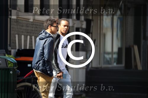 Amsterdam 10 april 2016
Edgar Davids met zijn zoon in Amsterdam