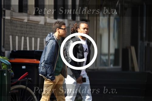 Amsterdam 10 april 2016
Edgar Davids met zijn zoon in Amsterdam