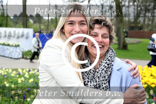 Lisse 9 april 2016
Doop van tulip Estavana Polman in de keukenhof. Estavana is de nieuwe vriendin van Rafael v d Vaart. Haar ouders zijn ook aanwezig.
