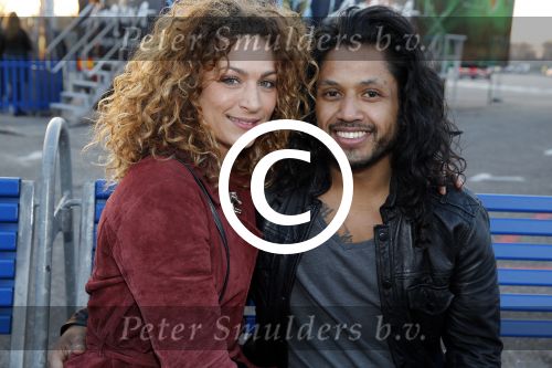 Amsterdam 17 maart 2016
Premiere circus du soleil bij amsterdam arena.
Eva v d Wijdeven met vriend