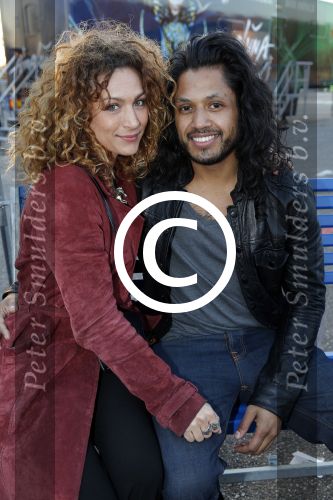 Amsterdam 17 maart 2016
Premiere circus du soleil bij amsterdam arena.
Eva v d Wijdeven met vriend
