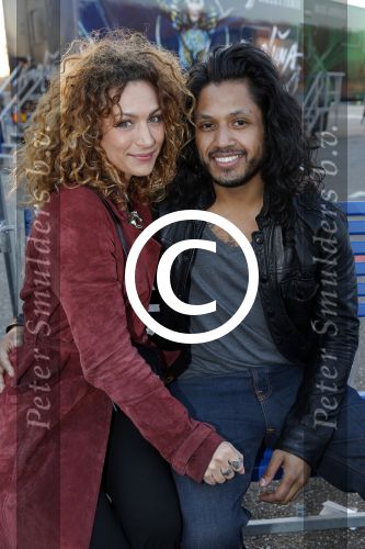 Amsterdam 17 maart 2016
Premiere circus du soleil bij amsterdam arena.
Eva v d Wijdeven met vriend