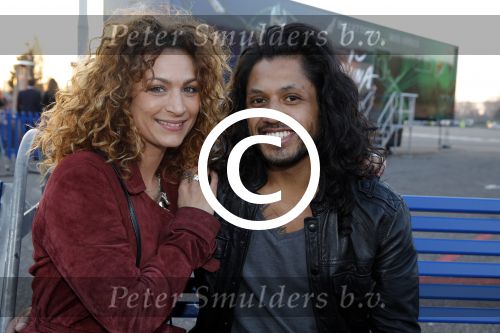 Amsterdam 17 maart 2016
Premiere circus du soleil bij amsterdam arena.
Eva v d Wijdeven met vriend