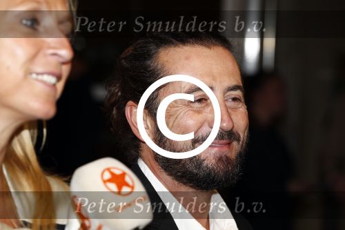 Amsterdam 15 april 2016
Premiere Natiuonaal Ballet in de stopera. Floortje Dessing met een kennis
Floortje Dessing en goede vriend Guido Keff