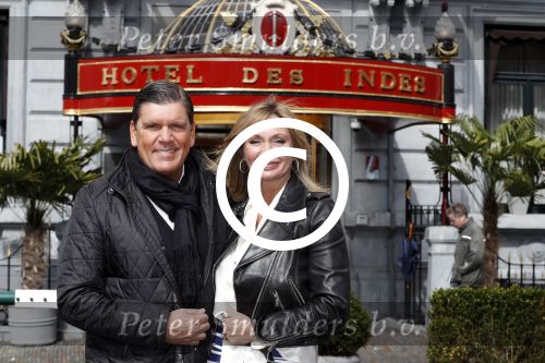 Den Haag 4 april 2016
Frak en Sandra Masmeijer in Den Haag bij hotel des Indes
