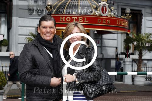 Den Haag 4 april 2016
Frak en Sandra Masmeijer in Den Haag bij hotel des Indes