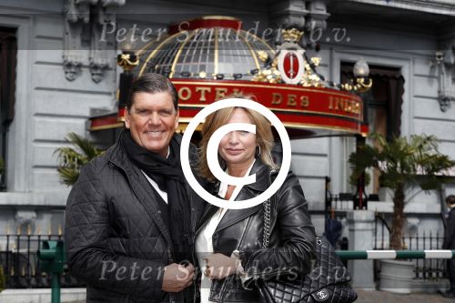 Den Haag 4 april 2016
Frak en Sandra Masmeijer in Den Haag bij hotel des Indes
