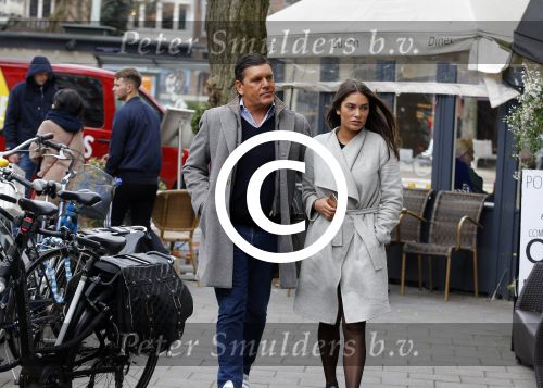 Amsterdam 22 maart 2016 
Frank Masmeijer met zijn dochter in Amsterdam zuid
