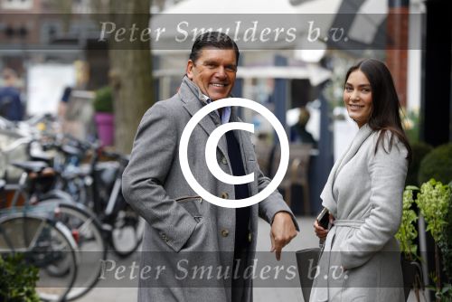 Amsterdam 22 maart 2016 
Frank Masmeijer met zijn dochter in Amsterdam zuid
