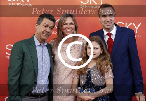 Amsterdam  3 april 2016
Premiere musical Sky in het Amsterdam theater. Frank sanders