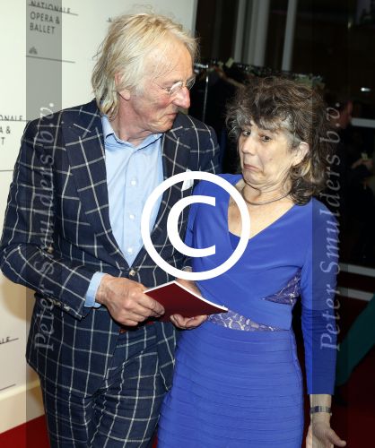 Amsterdam 15 april 2016
Premiere Natiuonaal Ballet in de stopera.
Freek de Jonge en partner Hella Asser