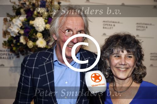 Amsterdam 15 april 2016
Premiere Natiuonaal Ballet in de stopera.
Freek de Jonge en partner Hella Asser