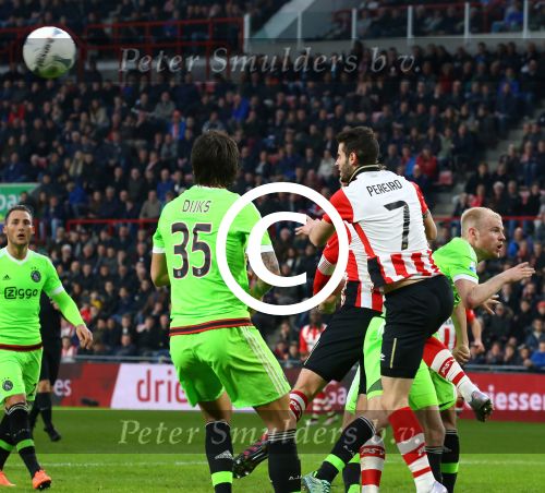 Eindhoven, 20 Maart 2016 Kompetitiewedstrijd PSV-AJAX, eindstand 0-2
Gaston Pereiro