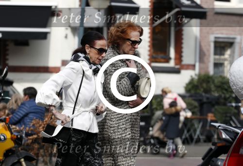 Amsterdam 2 april 2016
Gerrie v d Klei met een vriendin in Amsterdam zuid