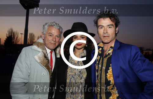 Amsterdam 17 maart 2016
Premiere circus du soleil bij amsterdam arena.
Hans Dagelet met dochter Charlie en haar vriend