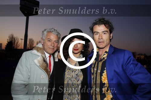 Amsterdam 17 maart 2016
Premiere circus du soleil bij amsterdam arena.
Hans Dagelet met dochter Charlie en haar vriend
