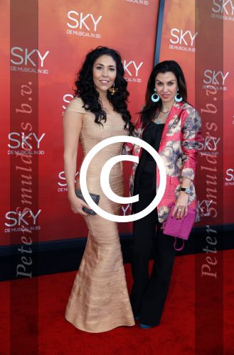 Amsterdam  3 april 2016
Premiere musical Sky in het Amsterdam theater.
Hind