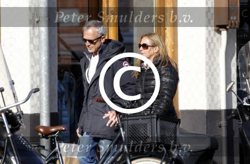 Amsterdam 14 maart 2016 
Jaap Jongbloed met zijn nieuwe vriendin Paola Goldsteen.