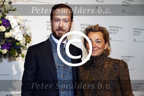 Amsterdam 15 april 2016
Premiere Natiuonaal Ballet in de stopera. Jan Taminiau  met een vriendin