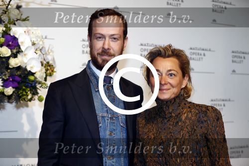 Amsterdam 15 april 2016
Premiere Natiuonaal Ballet in de stopera. Jan Taminiau  met een vriendin