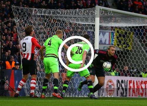 Eindhoven, 20 Maart 2016 Kompetitiewedstrijd PSV-AJAX, eindstand 0-2
Jasper Cillessen