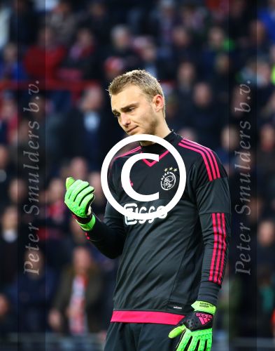 Eindhoven, 20 Maart 2016 Kompetitiewedstrijd PSV-AJAX, eindstand 0-2
Jasper Cillessen