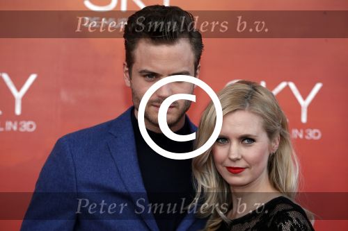 Amsterdam  3 april 2016
Premiere musical Sky in het Amsterdam theater.
Jim bakkum met Bettina Holwerda