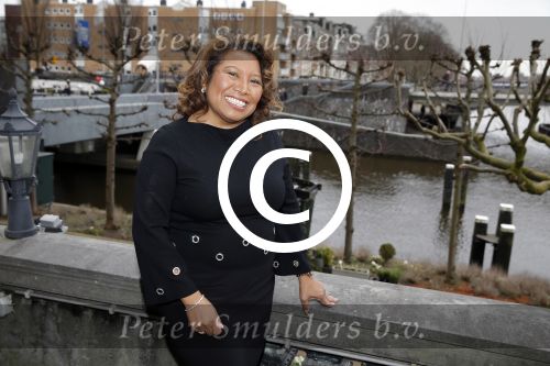 Amsterdam 21 maart 2016 Strong woman award in het amstel Hotel. 
Justine Pelmelay