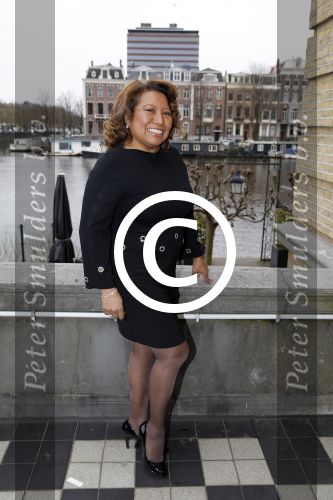 Amsterdam 21 maart 2016 Strong woman award in het amstel Hotel. 
Justine Pelmelay