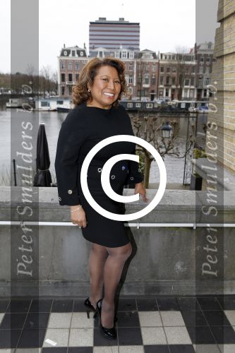 Amsterdam 21 maart 2016 Strong woman award in het amstel Hotel. 
Justine Pelmelay