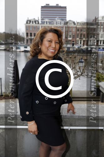 Amsterdam 21 maart 2016 Strong woman award in het amstel Hotel. 
Justine Pelmelay
